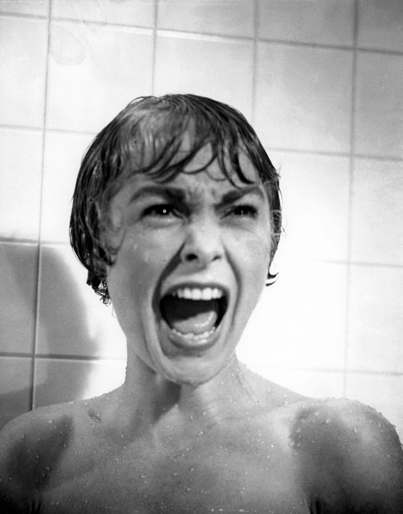 On the set of Psycho