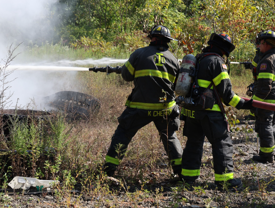 Recycling Facility Fire