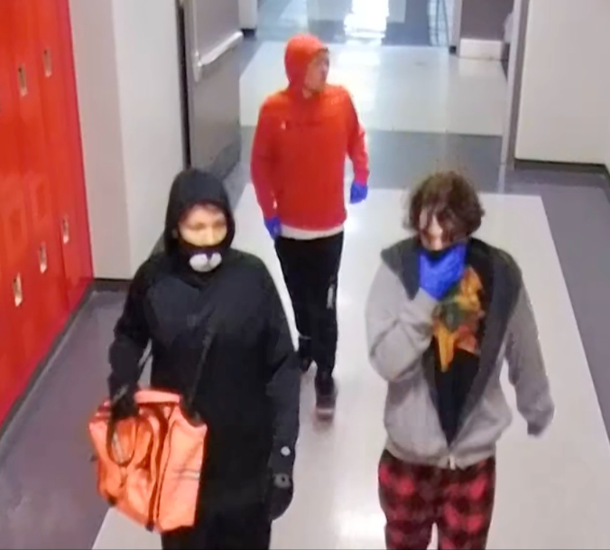 Suspects at New Palestine High School