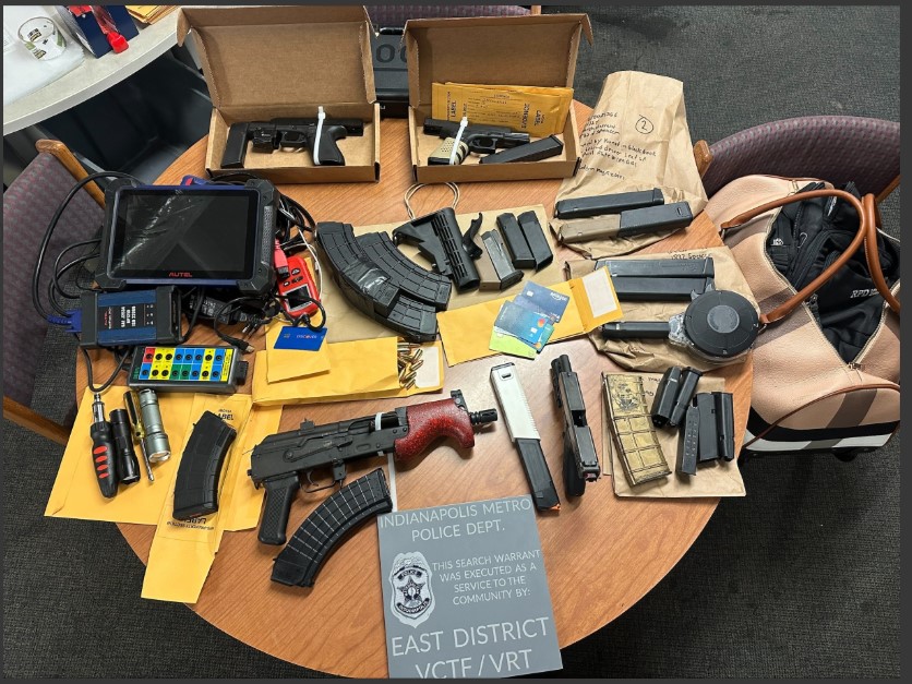 Guns and Ammo Seized