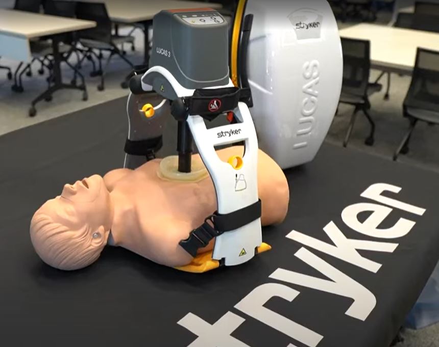 LUCAS CPR device
