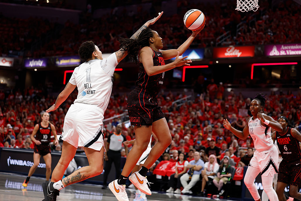 WNBA: SEP 28 Playoffs Semi-Final Las Vegas Aces at Indiana Fever