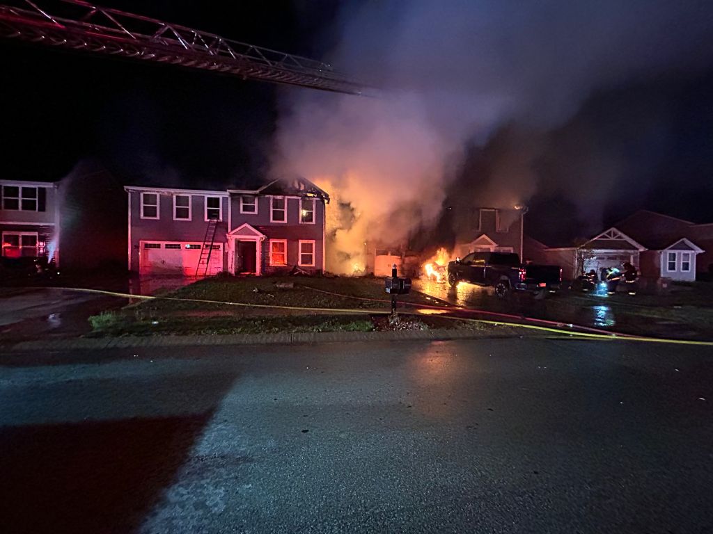 Camby House Fire 1