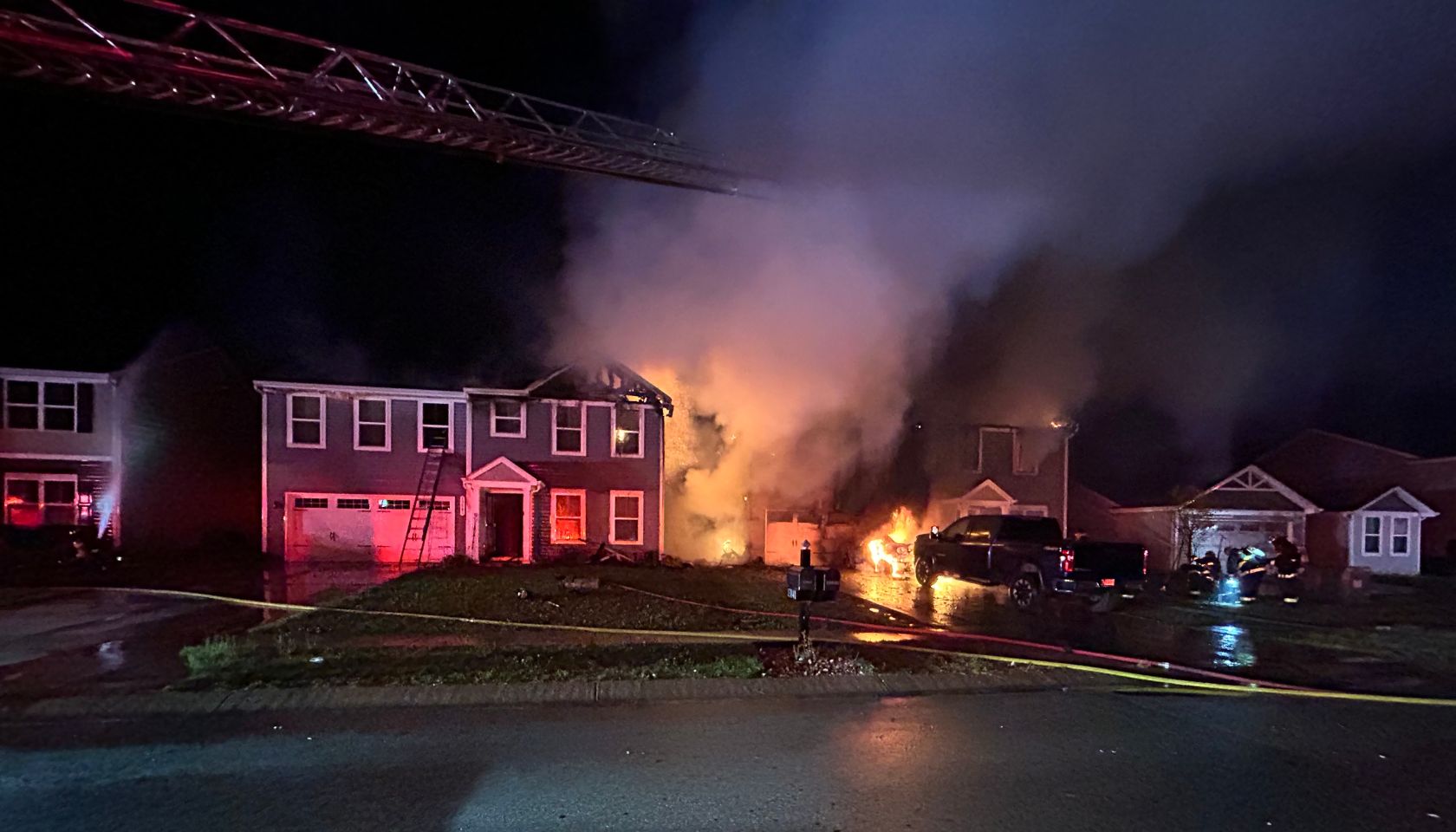 Camby House Fire 1