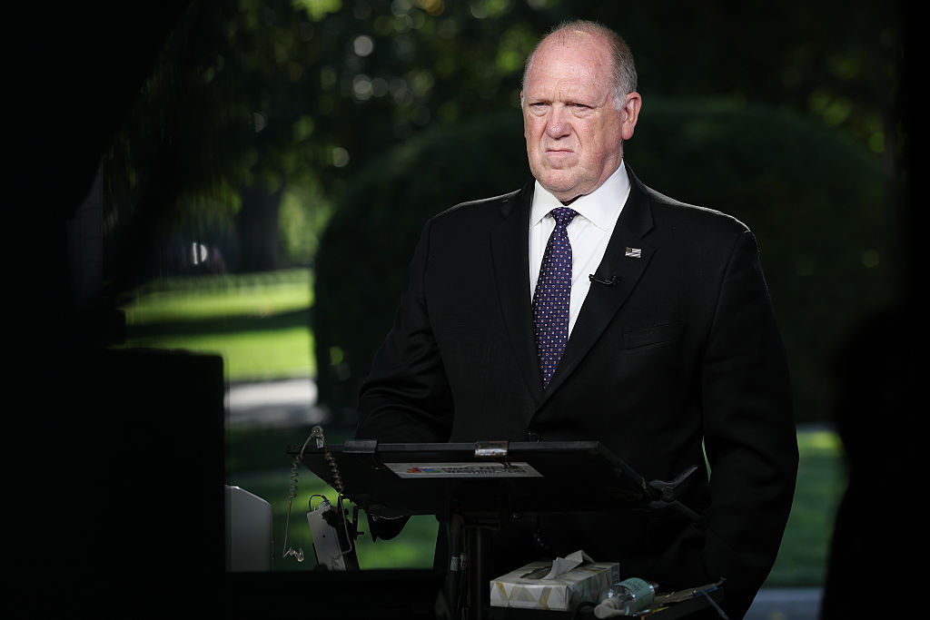 Border Czar Tom Homan Speaks To Press At White House