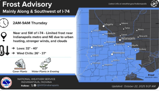 Frost Advisory