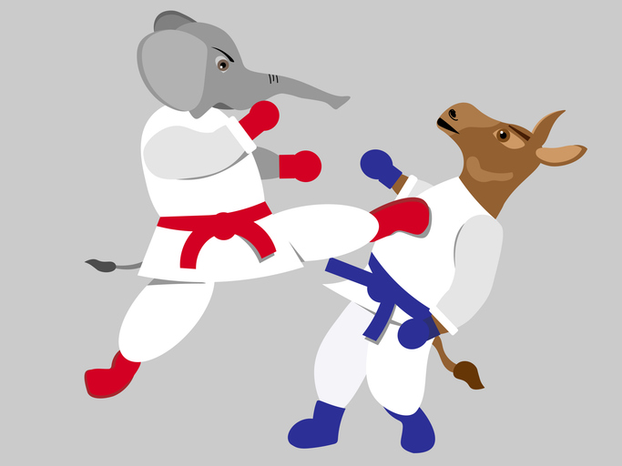 Republicans score against Democrats