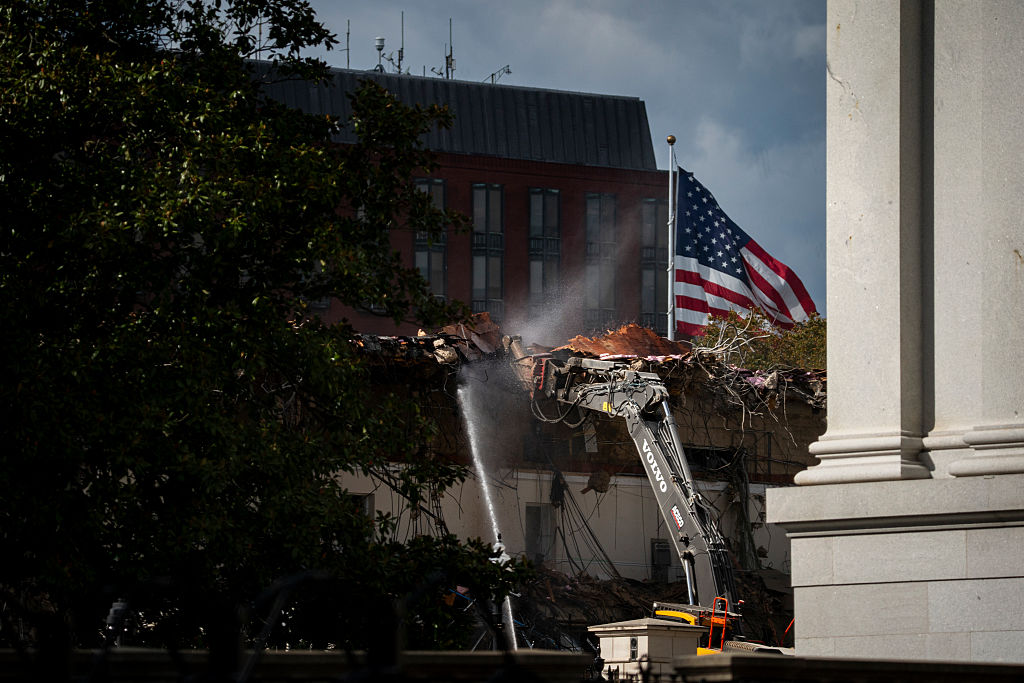 White House East Wing Demolition