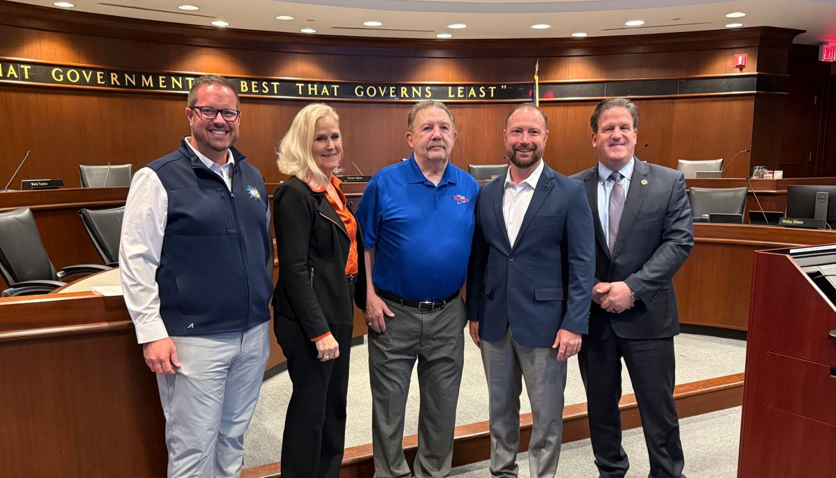 Ron Wilson Getting Rampart Award