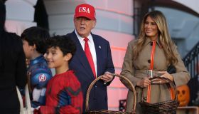 First Lady Melania Trump Hosts Halloween Party At The White House