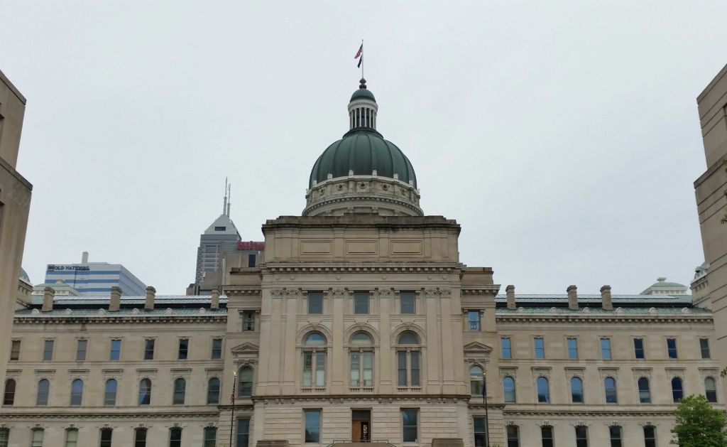 Current image: Indiana Statehouse