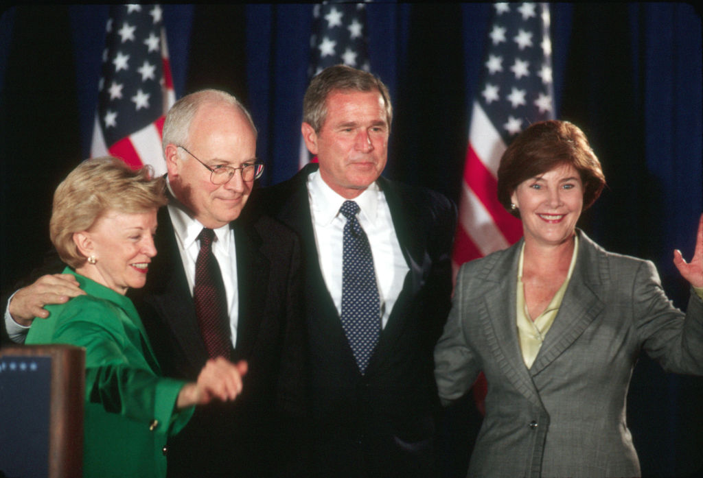 Dick Cheney and George W. Bush