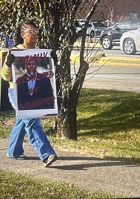 Belzer Middle School Principal Protest