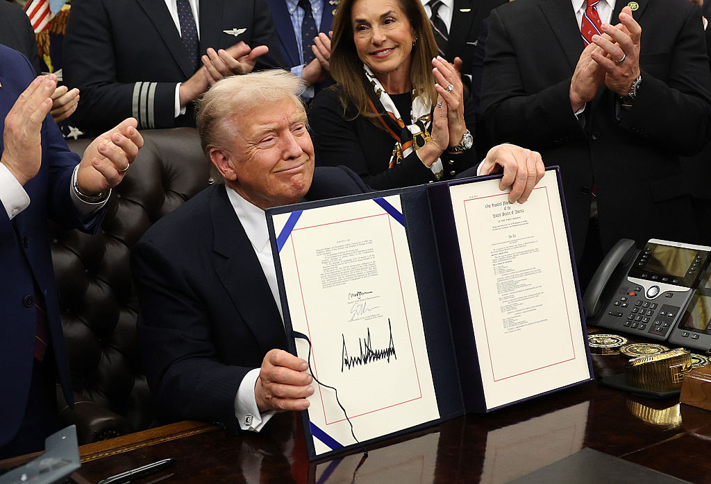President Trump Signs Funding Bill To Reopen The Federal Government