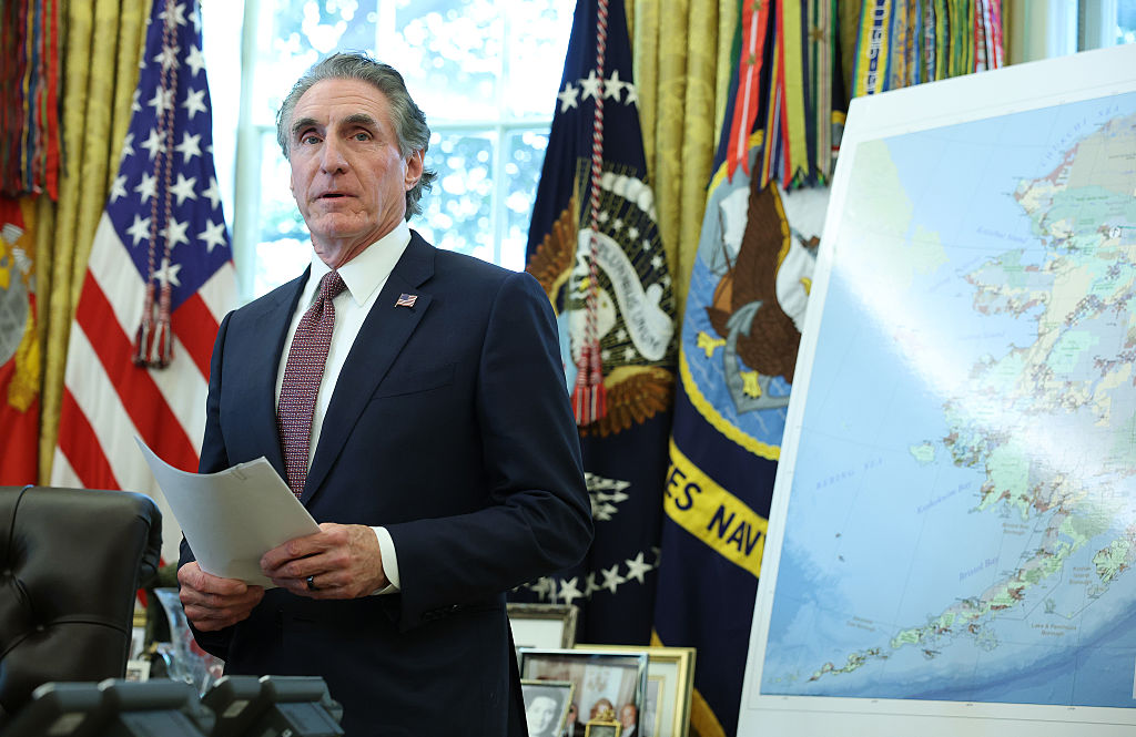 President Trump Speaks In The Oval Office