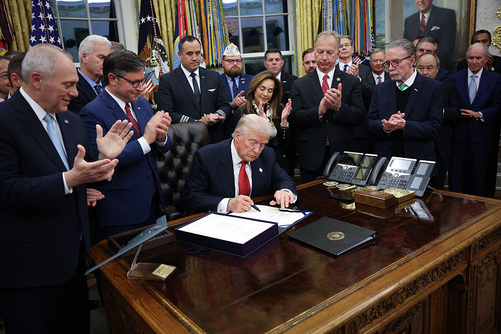 President Trump Signs Funding Bill To Reopen The Federal Government