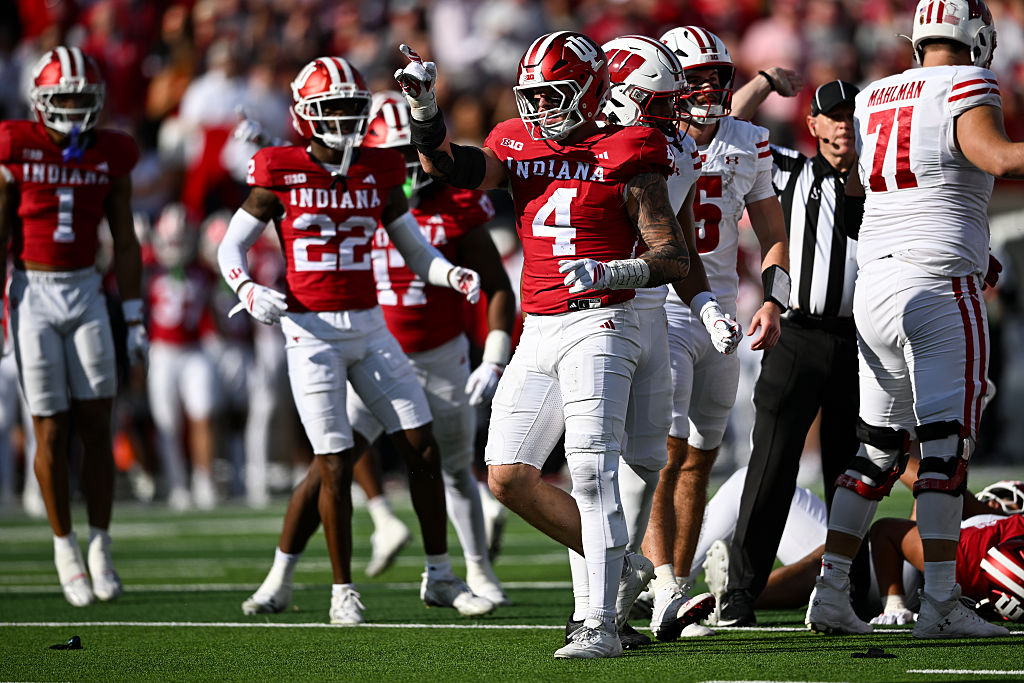 COLLEGE FOOTBALL: NOV 15 Wisconsin at Indiana