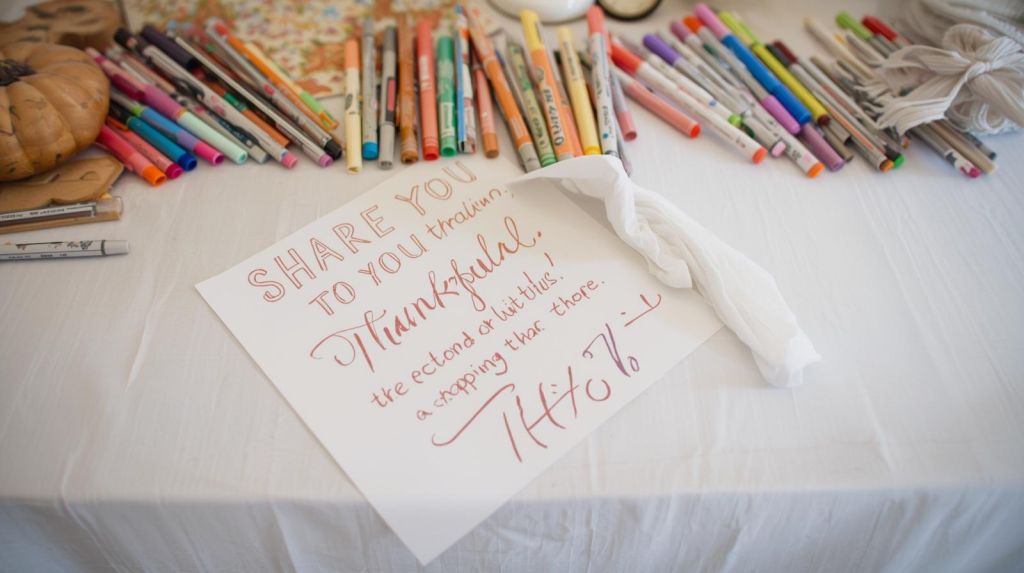 Photos for a listicle on new thanksgiving traditions to start