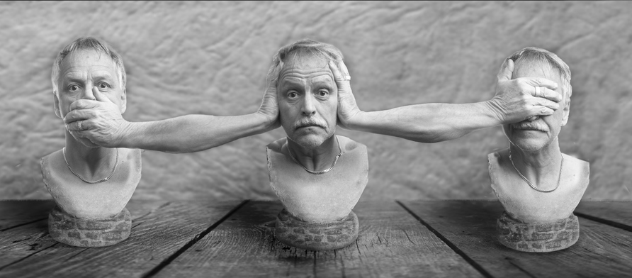 See nothing, hear nothing, say nothing