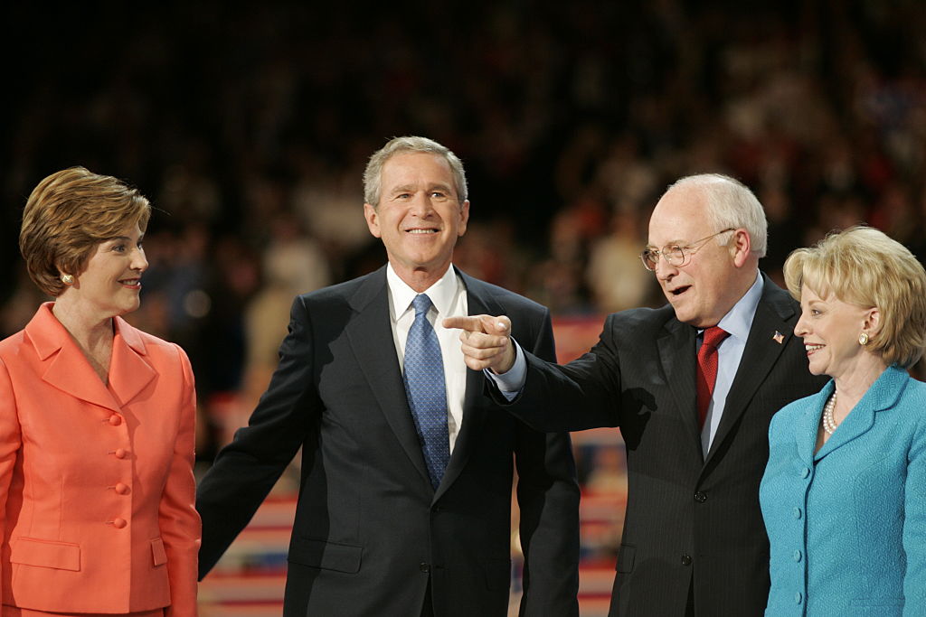 President George W. Bush accepts the Republican nomination