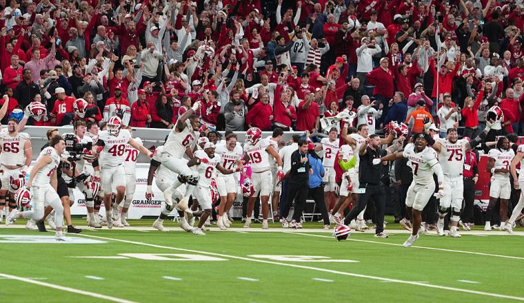 Indiana Hoosiers celebrate
