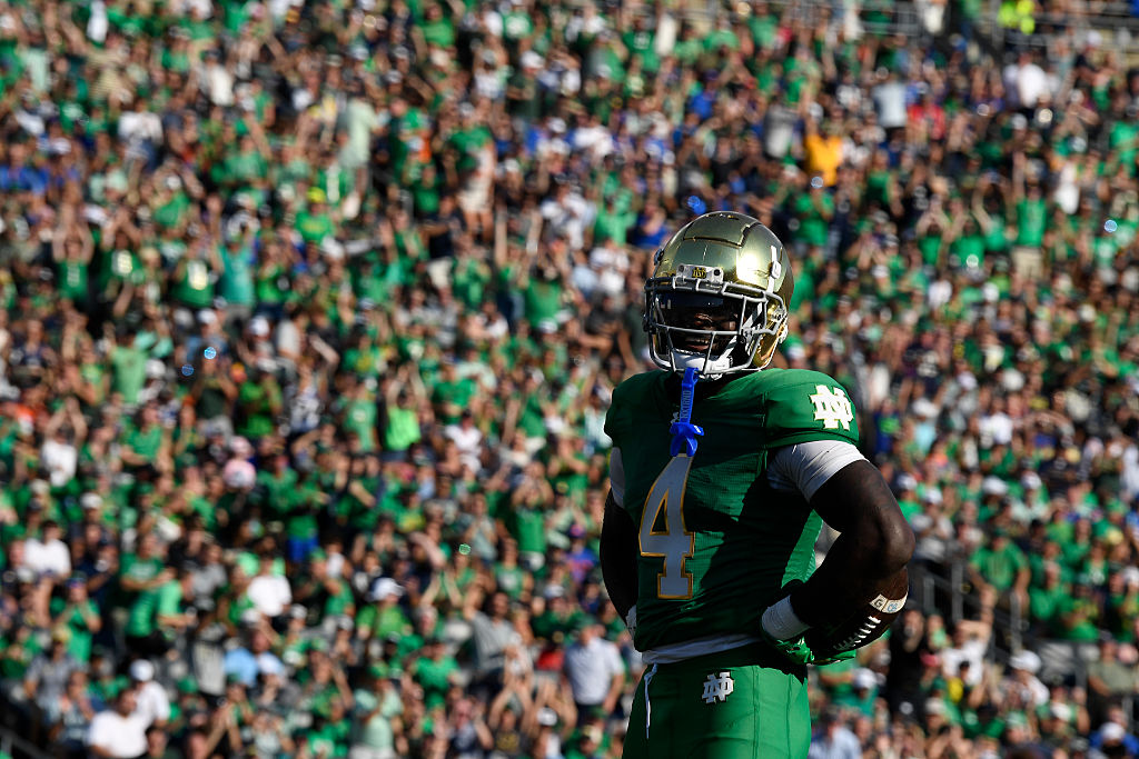 COLLEGE FOOTBALL: OCT 04 Boise State at Notre Dame