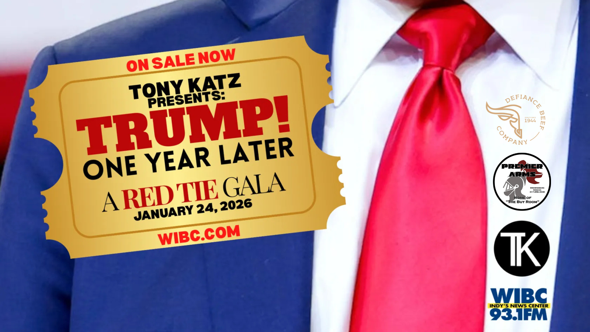 Tony Katz - One Year Trump Later 931 WIBC big event