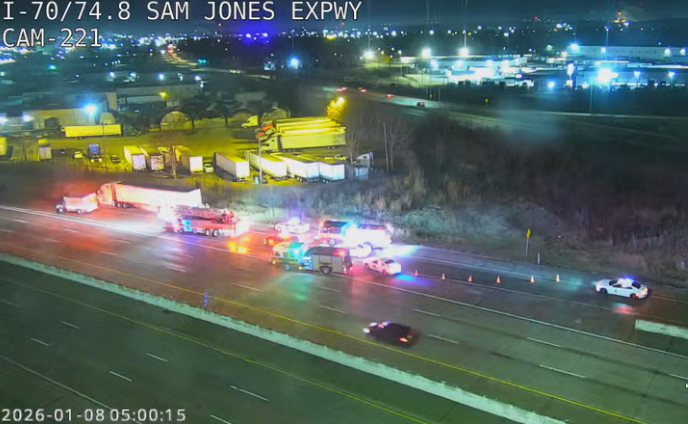 I-70 crash on Jan. 8, 2026