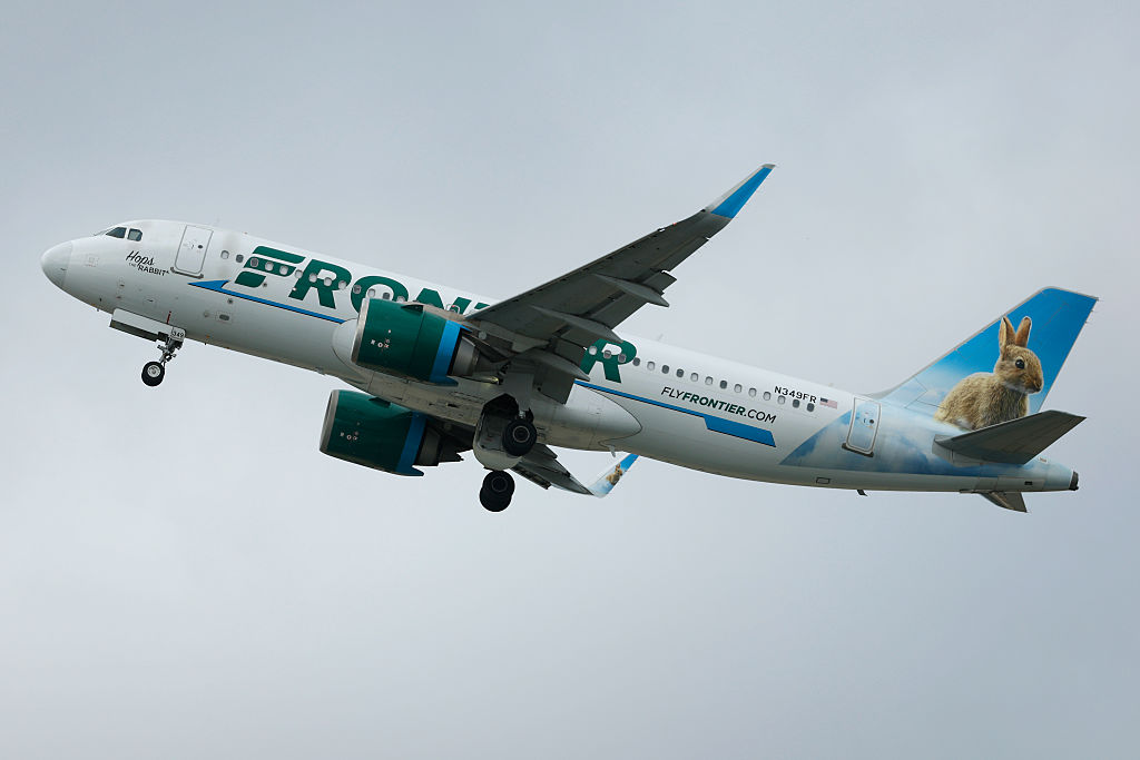 Frontier Airlines At San Diego International Airport