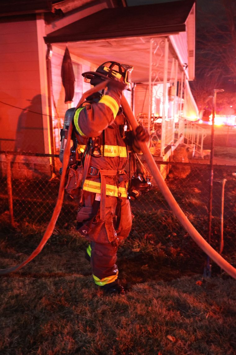 House Fire 1 on Finley Avenue