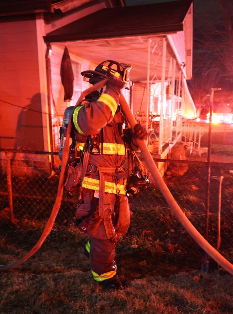 House Fire 1 on Finley Avenue