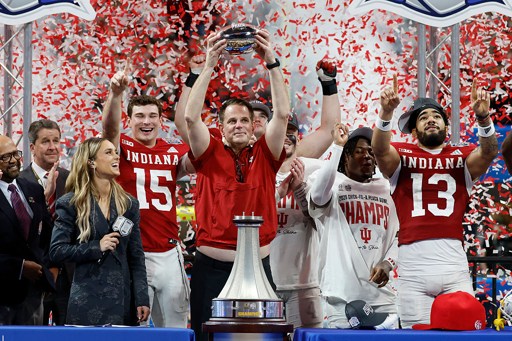 COLLEGE FOOTBALL: JAN 09 College Football Playoff Semifinal at the Chick-fil-A Peach Bowl Indiana vs Oregon
