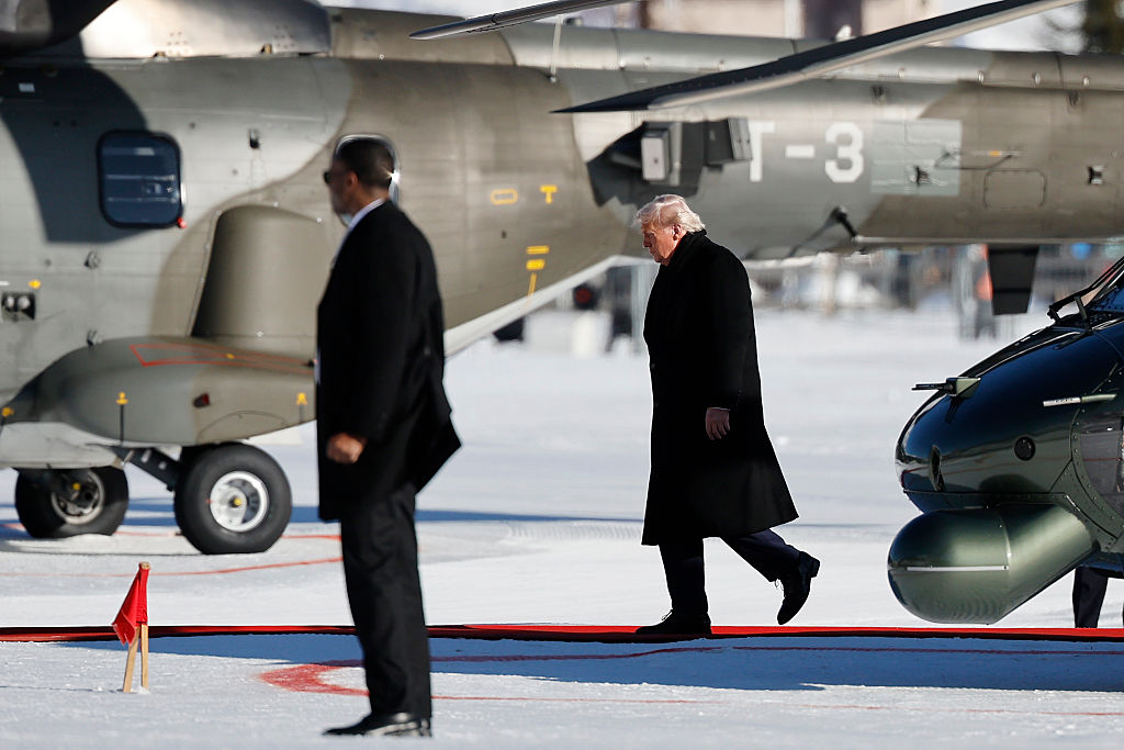 U.S. President Trump Attends World Economic Forum In Davos
