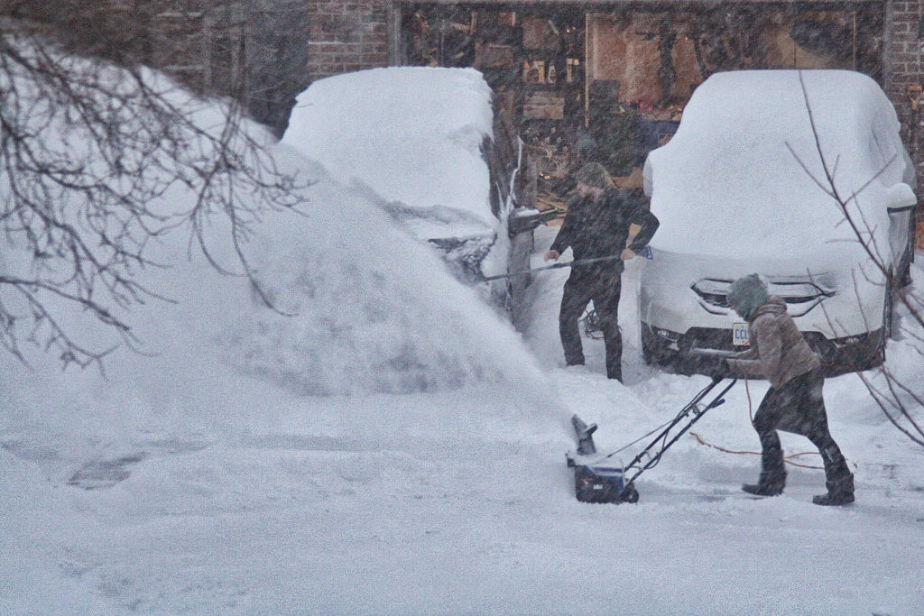 Biggest Snowstorm Of The Winter Season Hits Toronto
