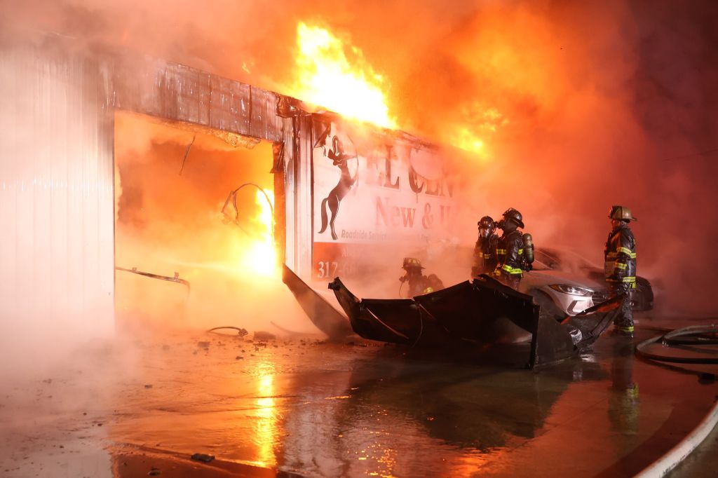 Indianapolis Fire Department firefighters