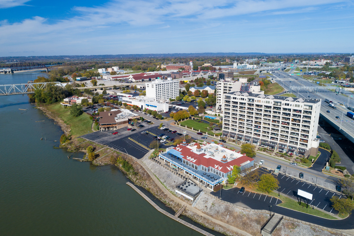 Clarksville, Indiana Aerial