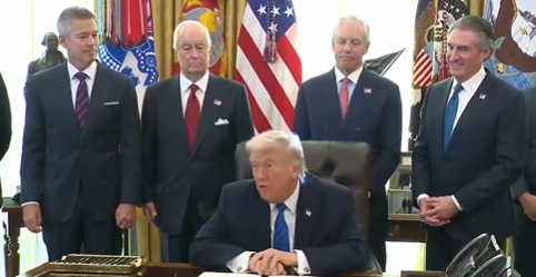President Trump Signs EO for Freedom 250 IndyCar Race in D.C.
