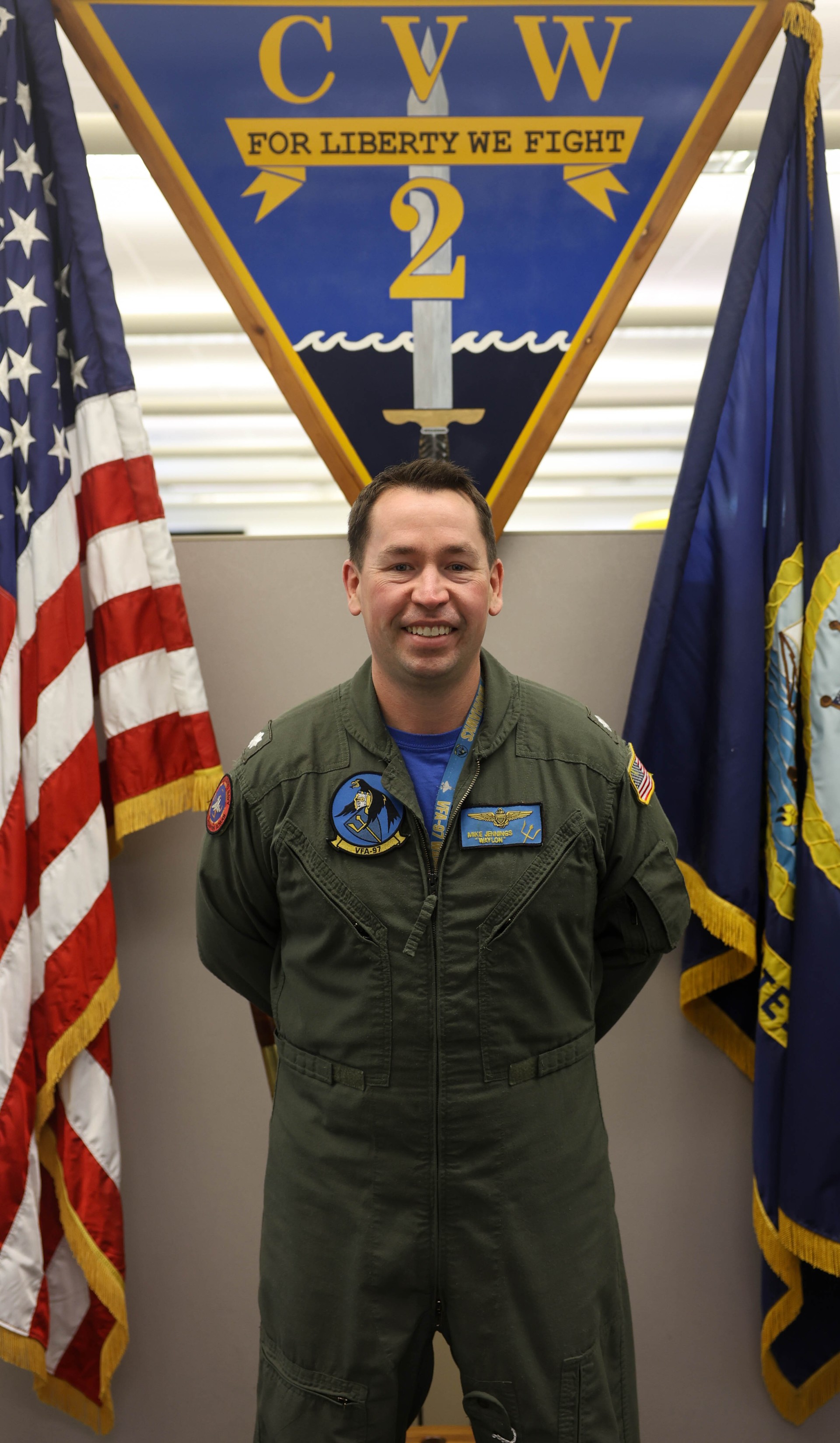 Commander Mike Jennings