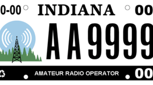 Indiana BMV specialty license plate