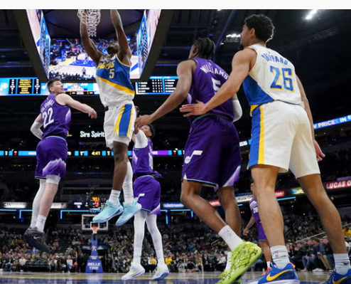 Pacers and Jazz fined