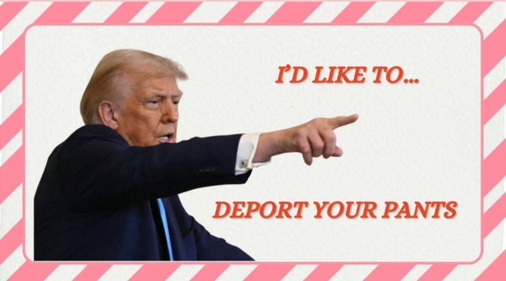 hammer & nigel vday card trump