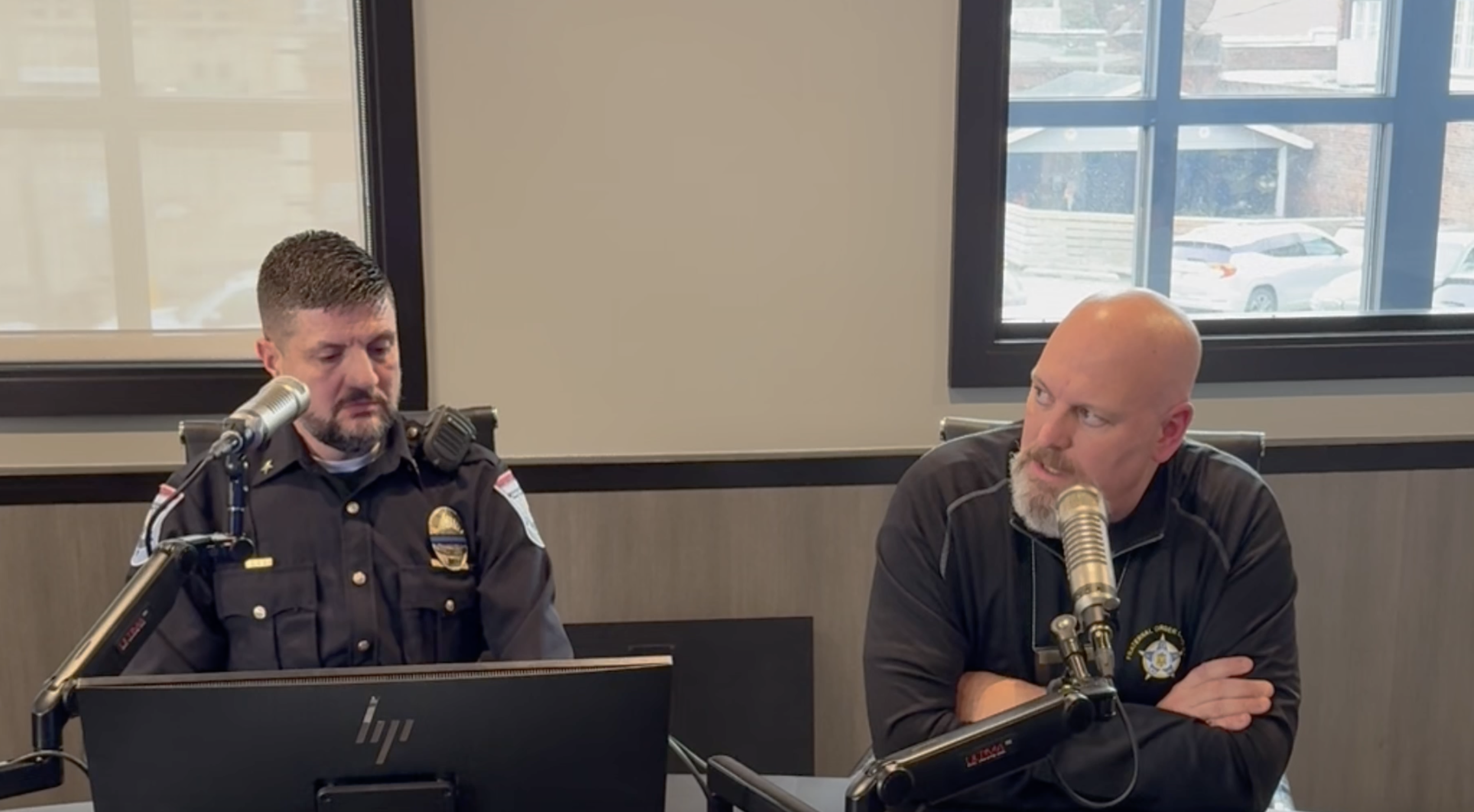 GOF of police and RIck snyder marshal maurice indianapolis