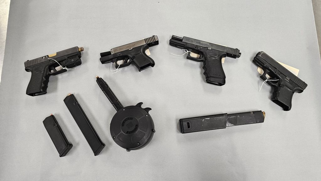 Several Teens Arrested in Carmel After Traffic Stop Leads to Guns and Drugs Seized