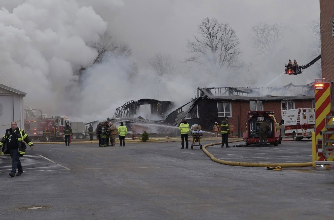 Marion VA Medical Center fire