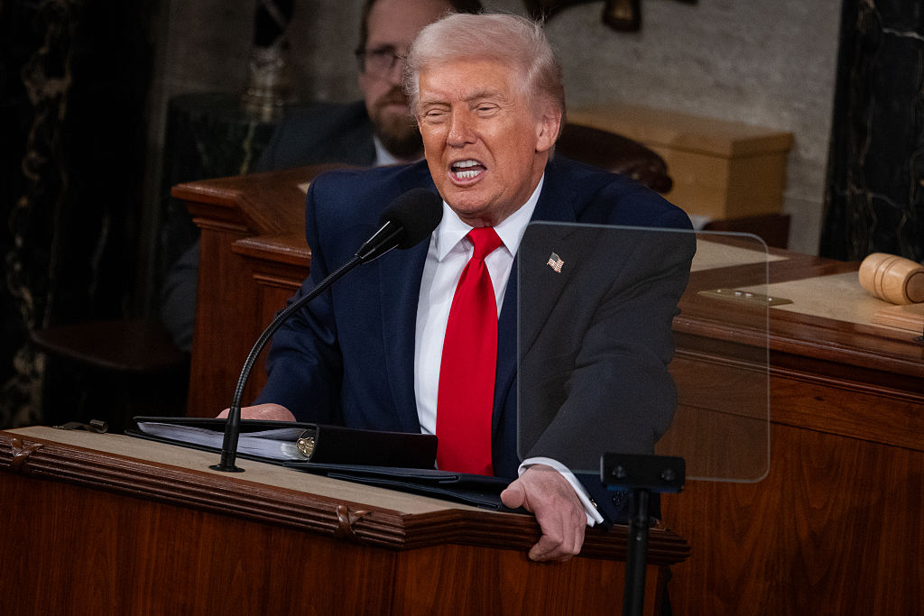 US President Donald Trump's 2026 State of the Union address