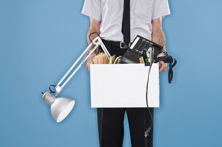 Fired Office Worker.