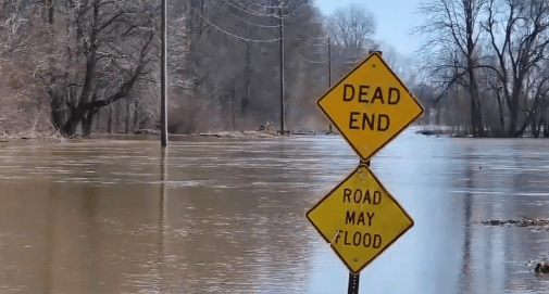 Man's Body Found in Floodwaters