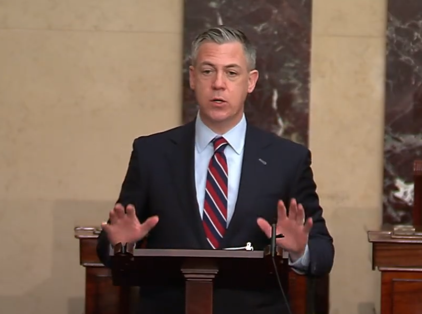 Banks on Senate Floor