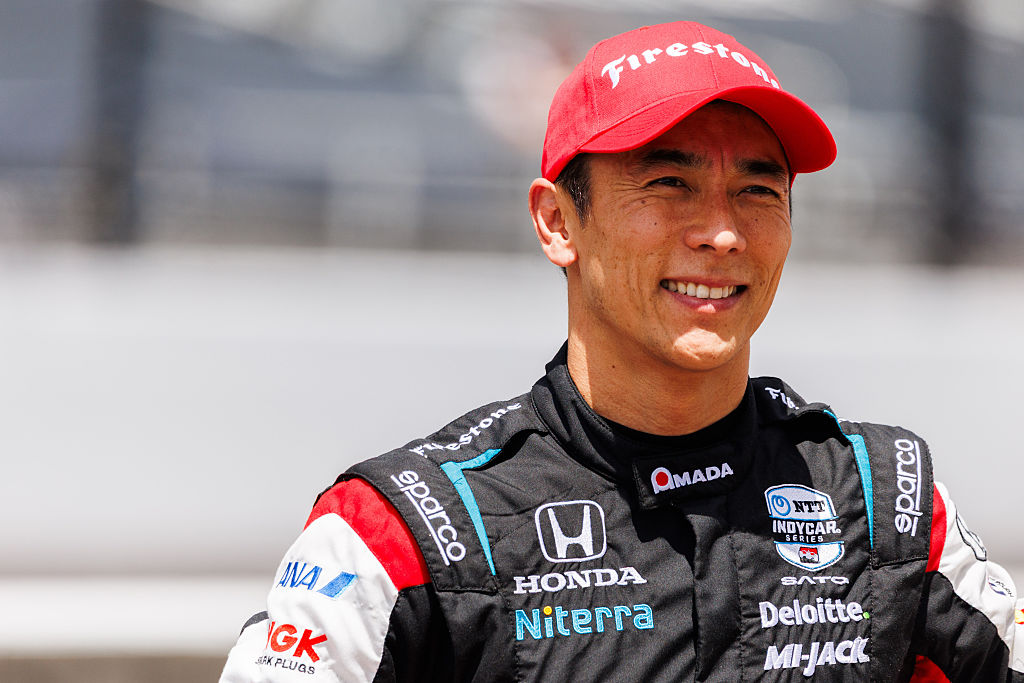Takuma Sato of Rahal Letterman Lanigan Racing Honda, during