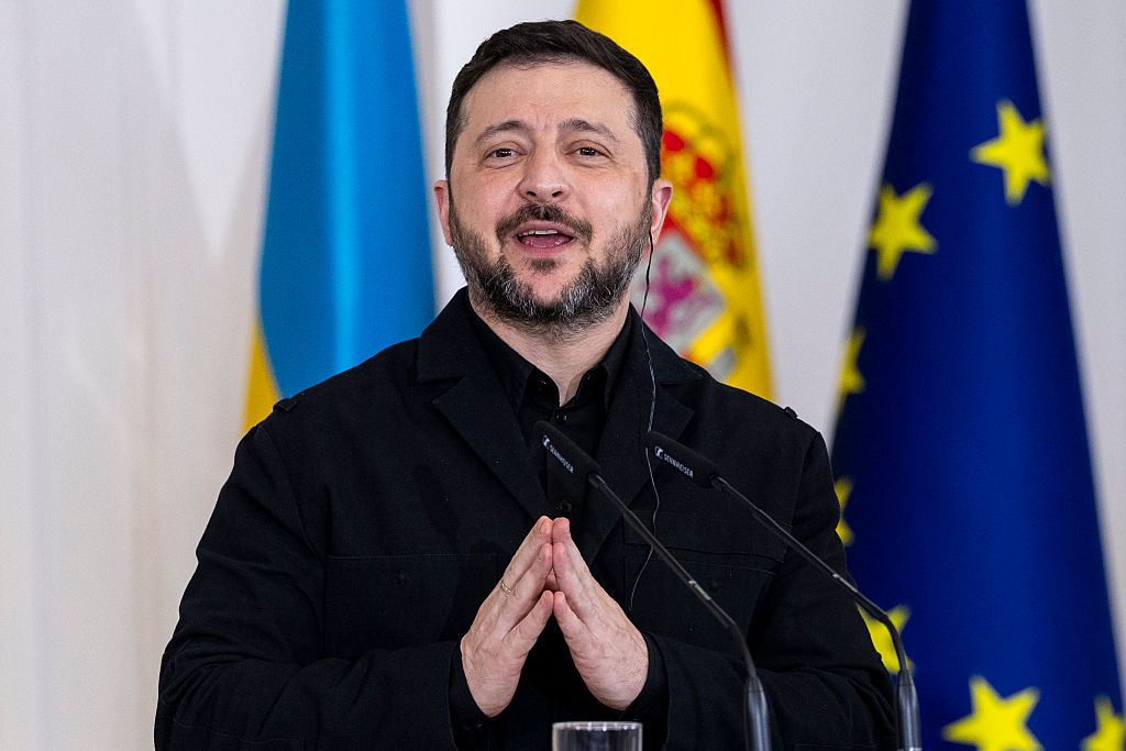 Spanish Prime Minister Pedro Sanchez Hosts Ukrainian President Volodymyr Zelensky In Madrid